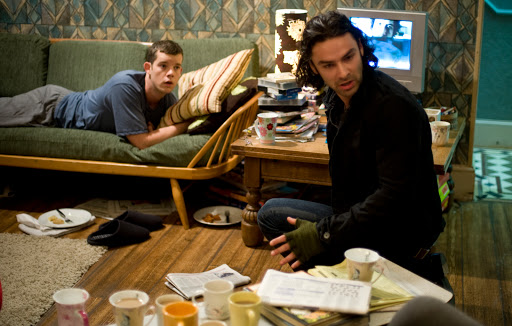Aidan Turner is Mitchell and Russell Tovey is George - Being Human 